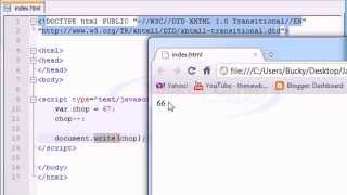 JavaScript Video Tutorial -12/40. Math Operators