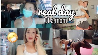 A RAW AND REAL DAY IN THE LIFE OF A SAHM | mom of three