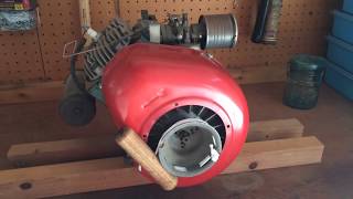 Vintage 1950's Reo Lawn Mower Engine