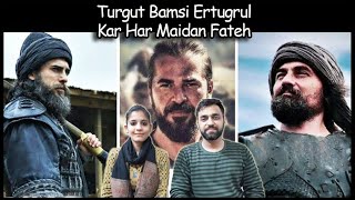 Turgut Ertugrul Bamsi "Kar Har Maidan Fateh" |Drillis Ertugrul | Couple Wala Reaction