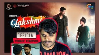 Lakshmi Trailer Reaction | Prabhudeva | Salman Yusuf Khan | Tamil Dance Movie