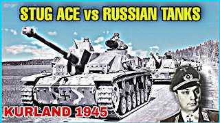 StuG vs IS-2, T-34s | Tank Battle At The Courland Pocket, WW2