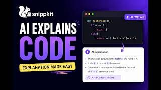 SnippKit AI Explains Any Code Snippet in Seconds