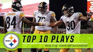 Steelers Top 10 Plays vs. Buccaneers