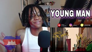 🇬🇧🇺🇸🇰🇭 Reacting To Vannda - Young Man (feat. OG BOBBY)