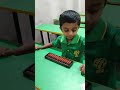 4 year( play home ) child doing a abacus. In IPA Sira