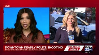 1 man dead following police shooting at Savannah's Plant Riverside District