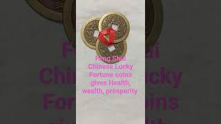 Feng Shui Chinese Lucky Fortune,3 Bronze Metal Coins for Good Luck Money,Health,wealth & prosperity
