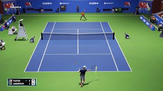 Kevin Anderson vs Frances Tiafoe ATP New York /AO.Tennis 2 |Online 23 [1080x60 fps] Gameplay PC