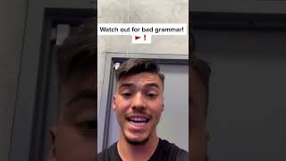 Scammer Red Flag Bad Grammar