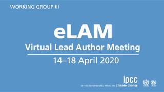 Virtual Lead Author Meeting for Working Group III