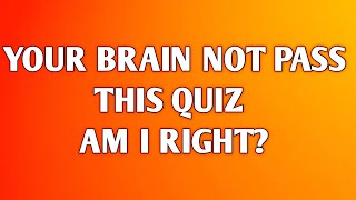 How Smart Are You? 30 Multiple Choice Trivia Quiz Questions And Answers |