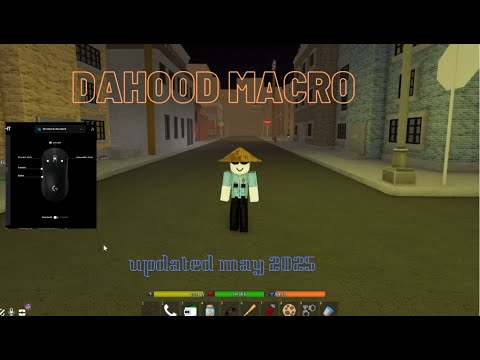 Updated Dahood Macro Tutorial 2025 Logitech Ghub Youtube