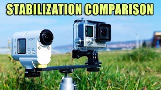 GoPro Hero 4 vs Sony AS100V [Stabilization Comparison]