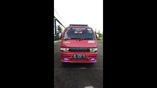 MODIFIKASI LAMPU PROJIE LED SUZUKI CARRY FUTURA 1994 KAROSERI ADIPUTRO - AUTONGAPAK REVIEW