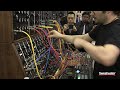 moog modular system 55 demonstration sweetwater at winter namm