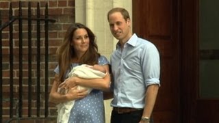 William and Kate's Royal Baby Makes World Debut