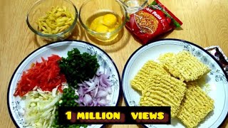 Egg Knorr Chatt Patta Recipe | Easy Egg Noodles Recipe | @saad.kiyani