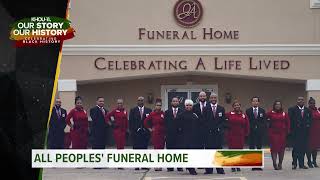 KHOU 11 Spotlighting All Peoples' Funeral Home in honor of Black History Month