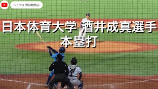 日本体育大学 酒井成真選手 本塁打