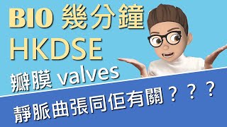 HKDSE 生物 | BIO 幾分鐘系列 | 瓣膜 | (廣東話版) | By Biology Man