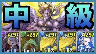 【ポチポチ】FFコラボ1中級ソロ周回！LFヴェロアPT！【パズドラ】