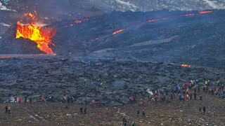 🔥 Lava Fields on Iceland Volcano Eruption - Best Quality Close Ups