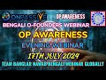 ONPASSIVE | TEAM BANGLAR NAWAB BENGALI WEBINAR | OP AWARENESS | 17 July 2024