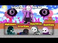 EM BÉ XANS VIRUS VÀ DUST SANS TRỐN TÌM VỚI BẢO MẪU CHAOS GASTER TRONG MINECRAFT*TRỐN TÌM EM BÉ SANS👹