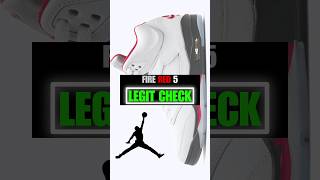 Fire Red Jordan 5 LEGIT CHECK | 🔥🔴✅️