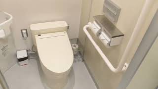 弘前文化センター 3F　男性トイレ（青森県・弘前市）　WC Japanese Toilet　Flush