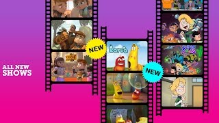 New Shows - My Knight and Me, Supernoobs and Larva  on Cartoon Network