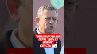 Özgür Özel: Memleket öyle bir hale geldi ki 1 güne 1 acı sığmıyor