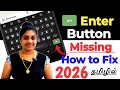Enter button missing on android keyboard | Enter button in mobile keyboard