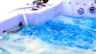 Hot tub sounds to calm anxiety or trigger sleep, white noise jacuzzi sounds