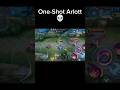 Hunter Arlott One-Shot 💀 #mobilelegends #arlot #arlott #mlbb #arlottmontage #shorts