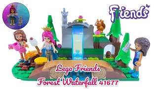 Forest Waterfall Lego Friends Set 41677 Build and Review