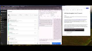 Ultra Extension Framework (UEF) Base Navigation LTI Launch Demo