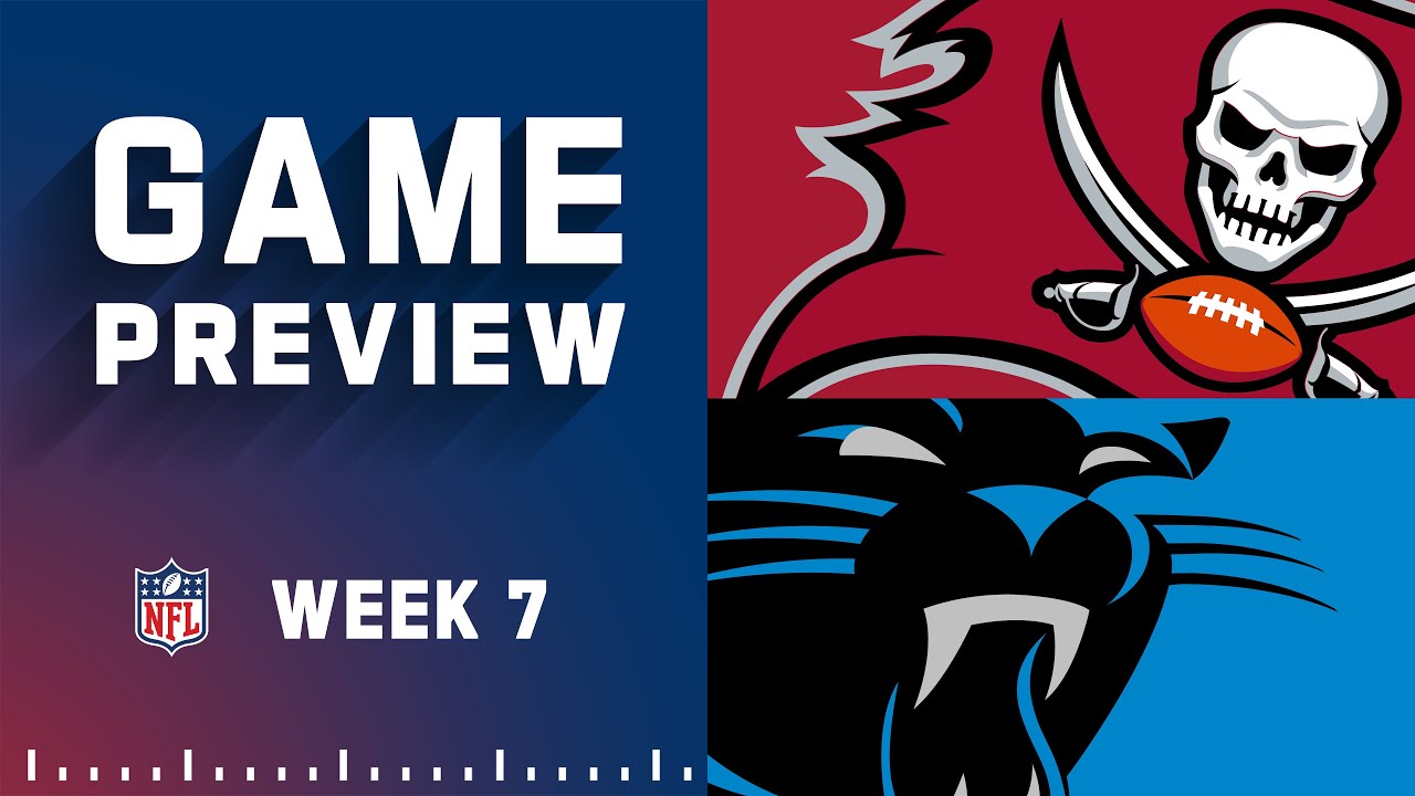 Tampa Bay Buccaneers Vs. Carolina Panthers | 2022 Week 7 Game Preview ...