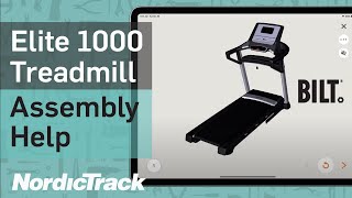 Elite 1000 Treadmill (NTL99020.1): How to Assemble