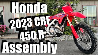 Unboxing 2023 Honda CRF 450 R / First Start!!!