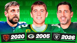 I Replayed the Career of Aaron Rodgers...