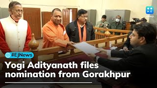 UP Election 2022: Yogi files nomination from Gorakhpur amid big BJP show of strength