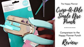 Crop-A-Dile Disc Punch | REVIEW | The Happy Planner Punch Comparison | The Happy Planner | MAMBI