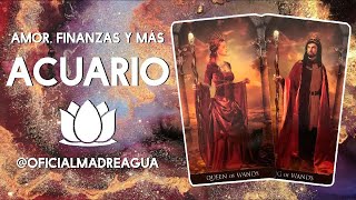 ACUARIO ♒️NO PUEDE CALLAR MÁS LO QUE SIENTE POR TI ¡UNA NOTICIA QUE TE HARÁ VER TODO DIFERENTE!