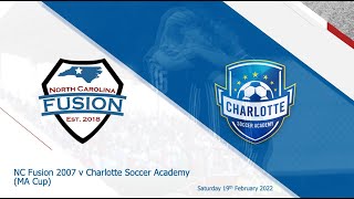 NC Fusion 2007 v Charlotte SA (MA Cup)