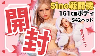 【Sinodoll戦闘機開封レビュー】161㎝ＨカップＳ42ヘッド　＃ラブドラ＃ラブドール