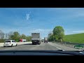 auf der autobahn 6 unterwegs in eine sonnige tag