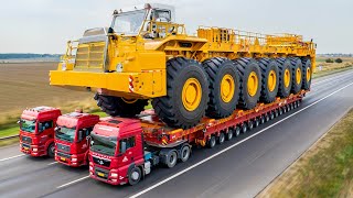 Extreme Dangerous Transport Skill Operations Oversize Truck | Biggest Heavy Equipment Machines
