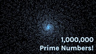 Piral Short Demo - A Visualisation of an Archimedean Spiral Using Prime Numbers